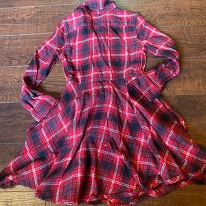Girls polo by Ralph Lauren plaid dress size 6